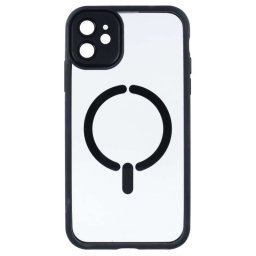 Funda Bumper Compatible Con Magsafe Con Cubre Cámara Compatible Con Iphone 11
