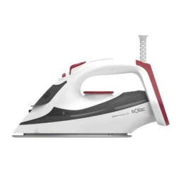 Plancha Solac Cerámica Bi-Flow Steam 3400W Vapor Continuo 40g/min