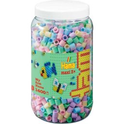 Kit de manualidades Hama Beads 8544 para niños, 1400 piezas multicolor