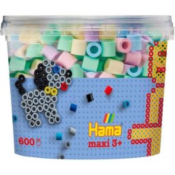 Kit de manualidades Hama Beads 8574 600 piezas multicolor para niños