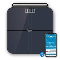 Báscula Inteligente Medisana BS 850 Hasta 180 kg Índices Corporales Bluetooth Apagado Automático