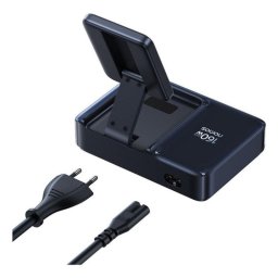 Cargador Baseus Nomos NH21 4-en-1 Inalámbrico USB-C Qi2 160W Negro Cosmic