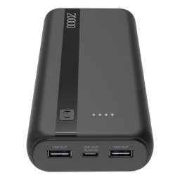 Power Bank Cellularline 20000mAh USB-C 12W Negro