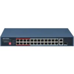 Switch Hikvision DS-3E0326P-E/M 24 Puertos PoE+ Fast Ethernet No Administrado