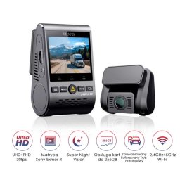 Videocámara Viofo A129 Pro-G Duo 4K UHD GPS Wi-Fi