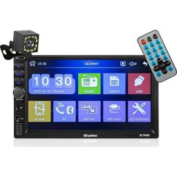 Radio 2DIN GrizzGlass BLUETEC BC9000 7" Pantalla Táctil Full HD con Cámara Cofania