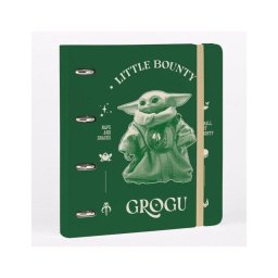 Carpeta Grupo Erik 4 anillas polipropileno Star Wars El Mandalorian y Grogu