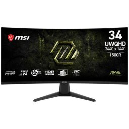 Monitor MSI MAG 346CQDF E20 34" UltraWide QHD 200Hz Rapid VA Curvo HDR Ready