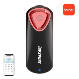 Luz Trasera Bicicleta iGPSPORT SR30 Radar 150m USB-C IPX7