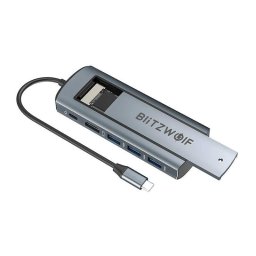 Adaptador 6 en 1 Blitzwolf BW-Neo TH13 USB 3.0 HD Display Port USB-C PD SSD