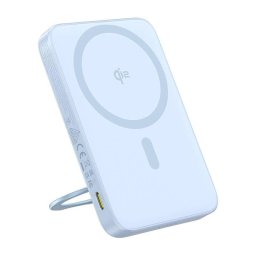 Power Bank Baseus PicoGo Qi2 5000mAh 20W azul con soporte
