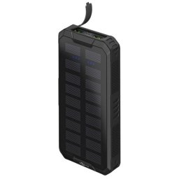 Power Bank Goobay 53934 20000 mAh Carga Rápida Quick Charge 3.0 Solar Negro