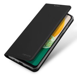 Funda para móvil Nevox 2324 Folio PU Negra con Soporte y Cierre Magnético para Samsung A15