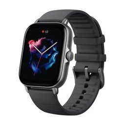 Amazfit GTS 3 Bluetooth GPS 42mm Negro Correa Silicona IP68 SpO2 Pulsómetro