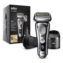Afeitadora Facial Braun Series 9 9486cc Inalámbrica 60min Seco y Mojado 4 Láminas Carga Rápida