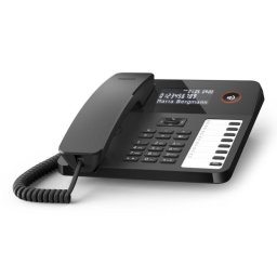 Teléfono analógico Gigaset DESK 600 con identificador de llamadas y agenda de 100 contactos