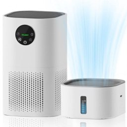 Purificador y Humidificador Welltin ROUNY AP-T2 2 en 1 HEPA H13 1 L
