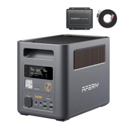 Estación de energía AFERIY Nomad 1800 Pro 1024Wh 9 puertos AC y USB Batería LiFePO4 Carga ultrarrápida
