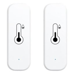 Sensor de Temperatura y Humedad Autrucker Wifi Compatible Alexa Google Home Tuya