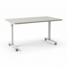 Mesa Spacio FlexiMove Plegable y Volteable 1800x600x755mm Gris Pura