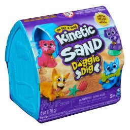 Arena Kinética Infantil Doggie Dig de Kinetic Sand con Perro Multiusos