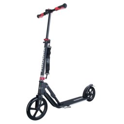 Scooter HUDORA Big Wheel Style 230 120 kg Manillar ajustable Negro, Rojo