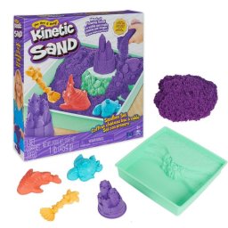 Arena Kinética Set Sandbox con Arenero y 4 Accesorios Spin Master Púrpura