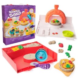 Kit de manualidades Kinetic Sand Aplaste la Pizza 452 g Multicolor