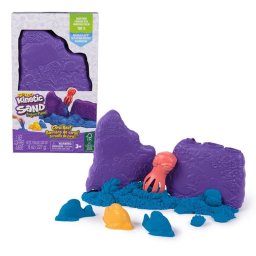 Kit de Arena Mágica Kinetic Sand Arrecife de Coral 227 g