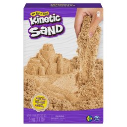 Arena cinética Kinetic Sand 5 kg marrón natural para niños