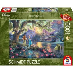 Puzzle Schmidt Spiele 1000 piezas Disney Dreams Collection La Princesa y la Rana