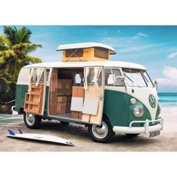 Puzzle Ravensburger Volkswagen T1 CamperVan 1000 piezas