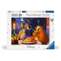 Puzzle Ravensburger Edición Coleccionista Disney 1000 piezas Susi y el vagabundo