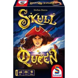 Juego de mesa Schmidt Spiele Skull Queen, familiar, 2-6 jugadores, 30 min