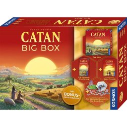 Juego de Cartas Kosmos CATAN Big Box 2025 Estrategia 3-6 Jugadores