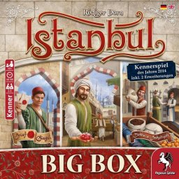 Juego de mesa Pegasus Istanbul Big Box Estrategia 5 jugadores