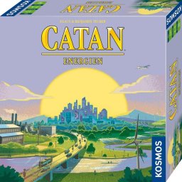 Juego de mesa KOSMOS Catan Energien Estrategia Familiar 3-4 jugadores 90 min
