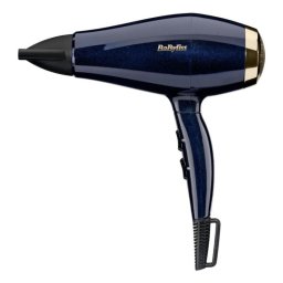 Secador de Pelo Iónico BaByliss 5911E 2000W 3 Temperaturas 3 Velocidades Golpe de Aire Frío Negro Oro