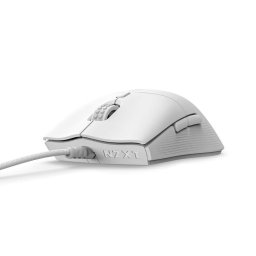 Ratón NZXT Lift 2 Symm USB tipo A 26000 DPI Blanco Gaming Ergonomía