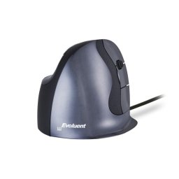 Ratón Evoluent D vertical mano derecha USB tipo A 3200 DPI negro cable