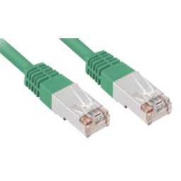 Cable de red Sharkoon 1,5 m Cat5e S/FTP Verde