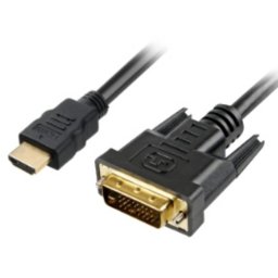 Cable adaptador Sharkoon HDMI/DVI-D 1 m negro
