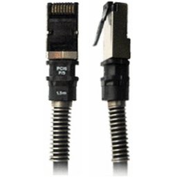 Cable de red PatchSee PCI6-DPF/100 30 m Cat6a RJ-45 Negro