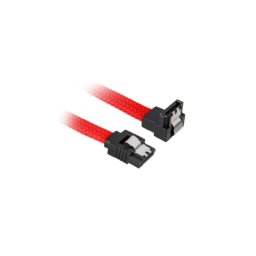 Cable SATA III Sharkoon 0,45 m Macho/Macho Negro/Rojo