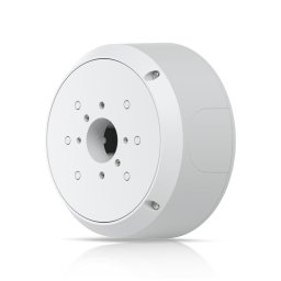 Caja de conexiones Ubiquiti UACC-Camera-JB-W para cámaras UniFi, soporte de pared universal