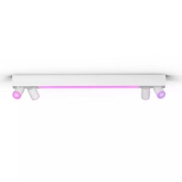 Plafón Inteligente Philips Hue Centris Blanco 4 Focos Bluetooth/Zigbee