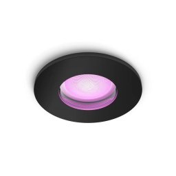 Foco empotrable inteligente Philips Hue Xamento Negro Bluetooth/Zigbee