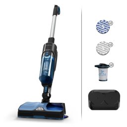 Aspiradora sin cable Rowenta X Combo 2in1 215W 60 min Fregado Seco y Húmedo Negro Azul