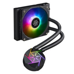 Refrigeración líquida SilverStone VIDA 120 Slim 120mm 1 ventilador LED RGB