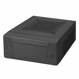 Caja HTPC SilverStone Milo 10 Mini-ITX Negra USB 3.2 Gen 1 VESA 5U